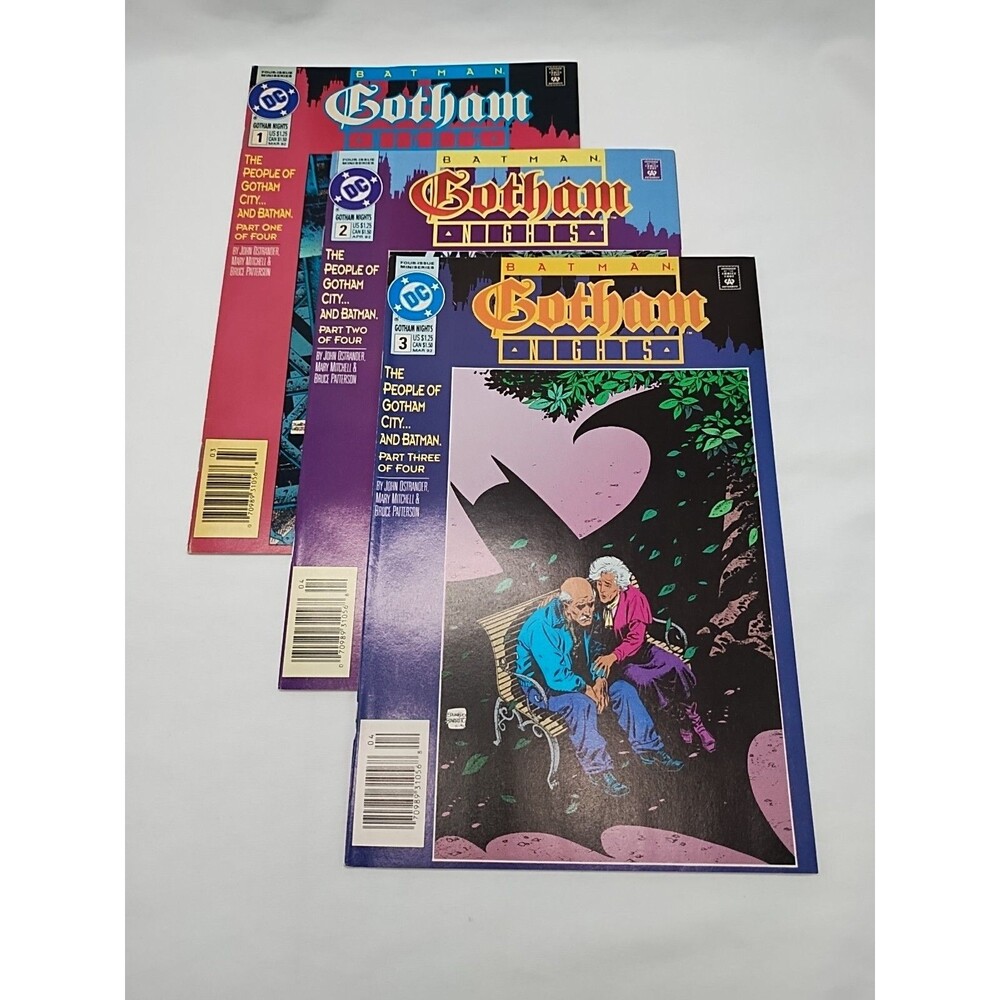 Lot Of (3) Batman Gotham Nights Comic Book Issues #1-3